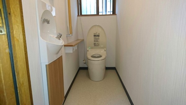 トイレの下地工事から取り付けまで　加古川市N様邸（増築・水廻りリフォーム）
