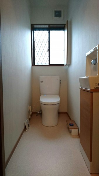 快適な水洗トイレ完成！　加古川市Ｋ様邸（トイレリフォーム）