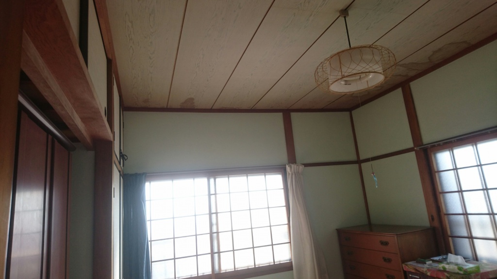和室天井をラミ天からクロス仕上げに変更 加古川市ｔ様邸 内装