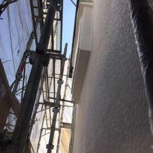 窯業サイディングの外壁をパーフェクトサーフで下塗り　加古川市K様邸（屋根・外壁塗装）
