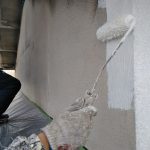 クラックが発生していたモルタル下地の外壁を日本ペイント「パーフェクトトップ」で塗装　高砂市M様邸（外壁塗装）