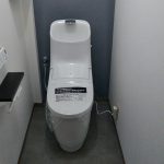 LIXILの手洗い付き・フチレストイレ「プレアスHS」に取り替え　高砂市Ｋ様邸（築18年、トイレリフォーム）