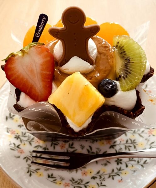 高砂市伊保崎のケーキ屋さん「クランベリー」🍓　プリンパフェ